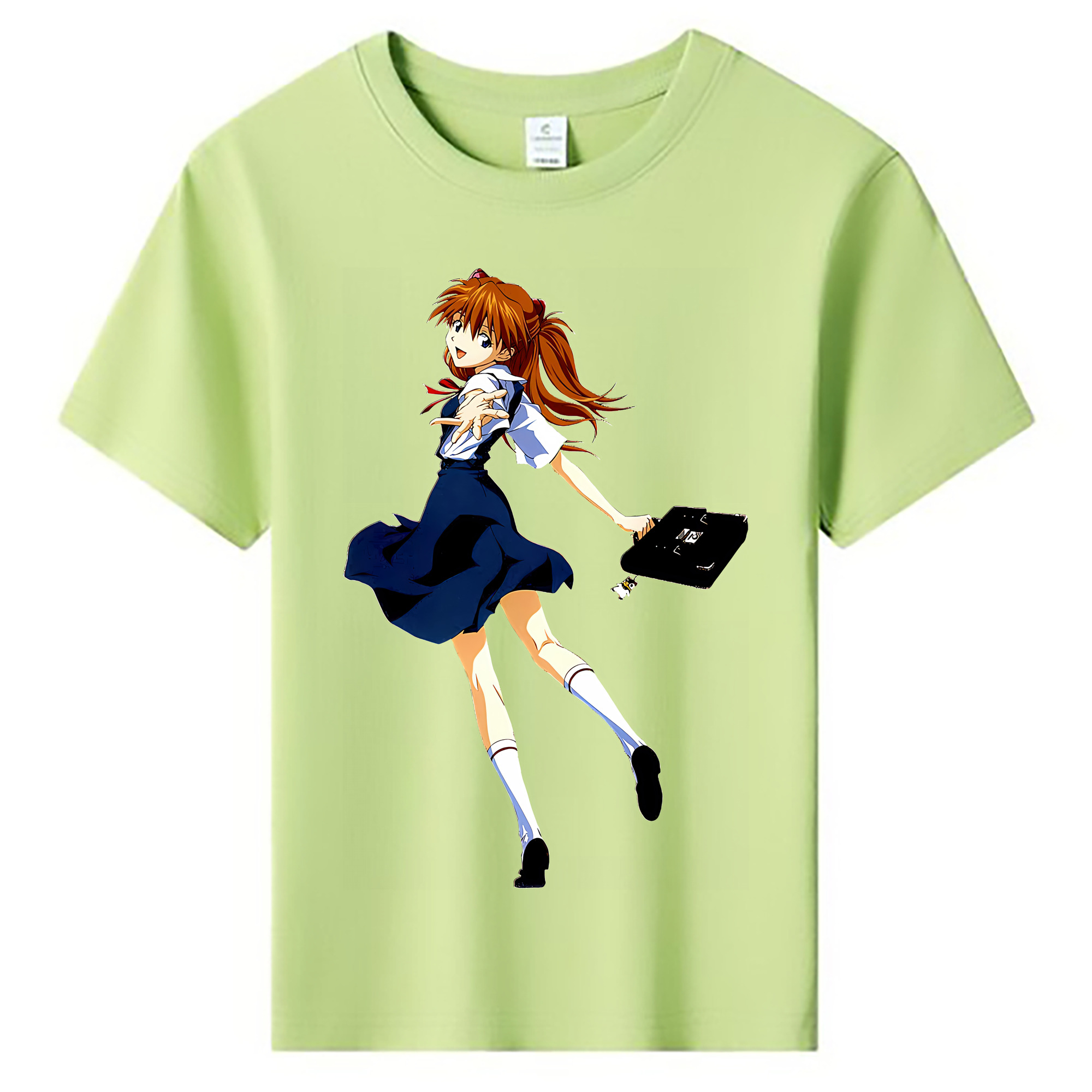 （画像用） EVA 新世紀エヴァンゲリオン 綿100％キッズTシャツ（フロントプリント）